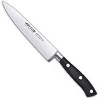 Arcos Serie Riviera- Cuchillo Cocinero- Hoja de Acero Inoxidable Forjado Nitrum 150 mm- Mango de Polyoxymethylene- POM…